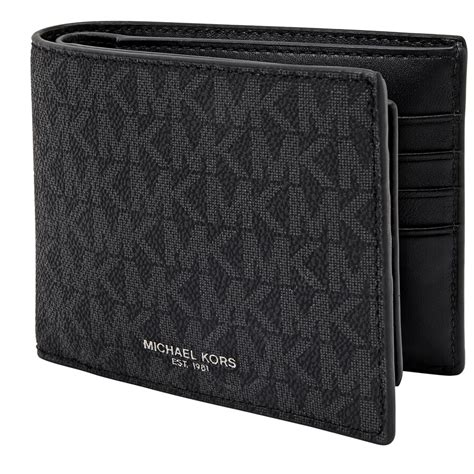 michael kors mens billfold wallet|Michael Kors Wallet gift set.